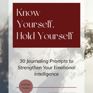 Know Yourself, Hold Yourself